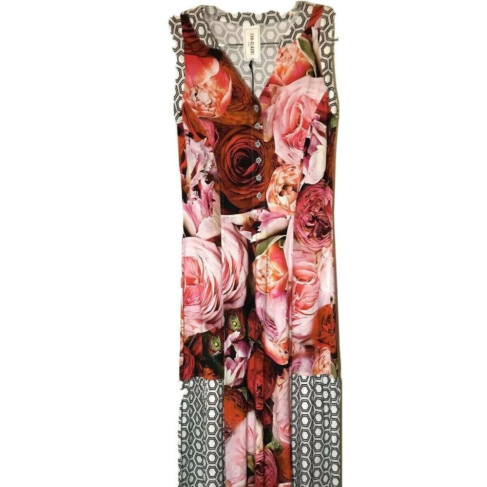 Eva & Claudi Womens Floral Print Pattern XS